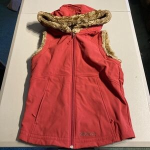 Marmot Furlong Vest Softshell Auburn Women's Size Medium M Outdoor Gorpcore EUC